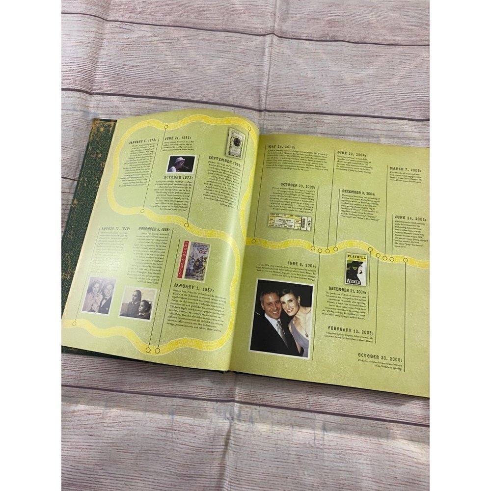 Wicked: The Grimmerie Broad Way Musical Hard Cover - Picture 7 of 11